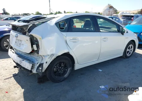 2015 Toyota Prius Two from USA, damaged, VIN JTDKN3DU9F0453194